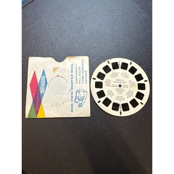 1959 View-Master Popeye 3-Reel Set w/ Booklet B5271-73 - Picture 7 of 10